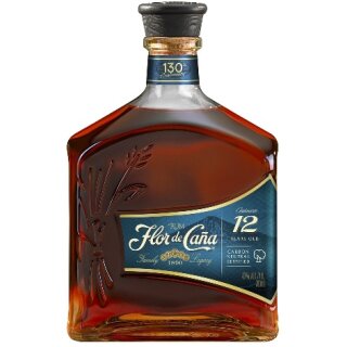 Flor de Caña Rum 12J. 0,7l