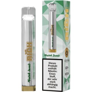 Mr.Rich Einweg E-Shisha Mnstah Bomb 16mg/ml