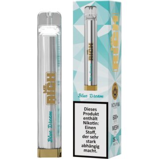 Mr.Rich Einweg E-Shisha Blue Dream 16mg/ml