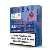 ELFBAR Elfa Liquidpod Blueberry Bubble Gum 20mg/ml 2er