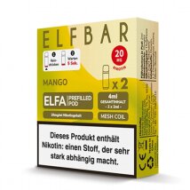 ELFBAR Elfa Liquidpod Mango 20mg/ml 2er