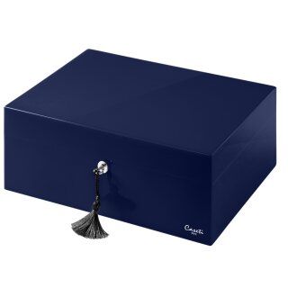 Caseti Humidor Paris dunkelblau