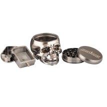 Grinder Metall Skull 4-tlg.