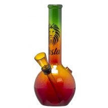 Bong Glas Rasta bunt 16cm