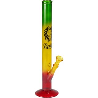 Bong Glas Rasta bunt 35cm