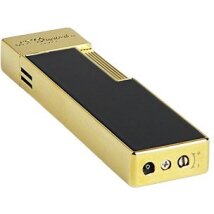 St.Dupont Feuerzeug Twiggy schwarz/gold 030002