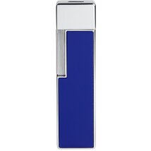 St.Dupont Feuerzeug Twiggy blau/chrom 030005