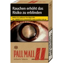 PALL MALL Authentic Tobacco Red (ohne Zusätze) 8,00...