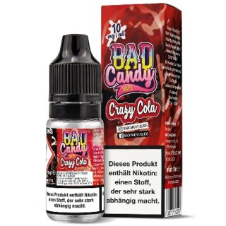 BAD CANDY Liquid Crazy Cola (Limone, Kirsche, Cola) 10mg/ml 10ml