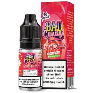 BAD CANDY Liquid Cherry Clouds  (Kirsche, Zitrone ) 20mg/ml 10ml