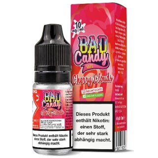 BAD CANDY Liquid Cherry Clouds  (Kirsche, Zitrone ) 10mg/ml 10ml