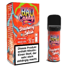 BAD CANDY Liquidpod Strawberry Splash (Erdbeere, Zitrone)...