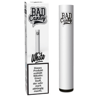 BAD CANDY E-Zigarette weiss