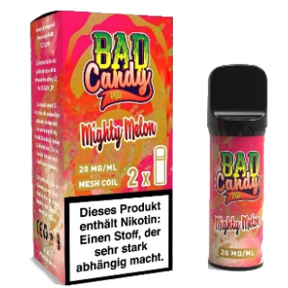 BAD CANDY Liquidpod Mighty Melon (Melonen, Limonade, Koolada) 20 mg/ml 2er