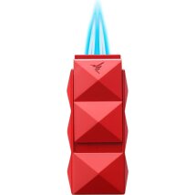 COLIBRI Zigarrenfeuerzeug Quasar II rot