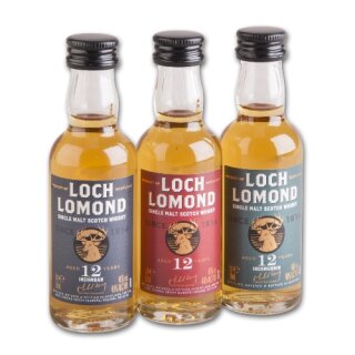 Loch Lomond The Tasting Collection Set 12J. 3x0,05l