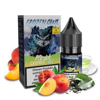 FROZEN OWL Liquid Pfirsich Grüner Tee 10ml 10mg/ml