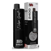 IVG 2400 E-Zigarette 4-Pod-System schwarz