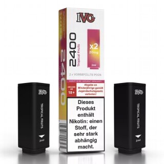 IVG 2400 Liquidpod Tropical Fruits (Fruchtmix) 20mg/ml 2er