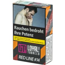 Loyal Tobacco Wasserpfeifentabak RED LINE #14 (Rote...