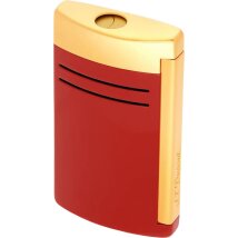 St.Dupont Feuerzeug Maxijet Dragon rot gold 020174