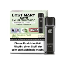 LOST MARY Tappo Pod Kiwi Passion Fruit Guava 20mg/ml 2er