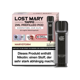 LOST MARY Tappo Pod Marystorm 20mg/ml 2er