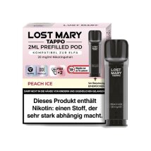 LOST MARY Tappo Pod Peach Ice 20mg/ml 2er