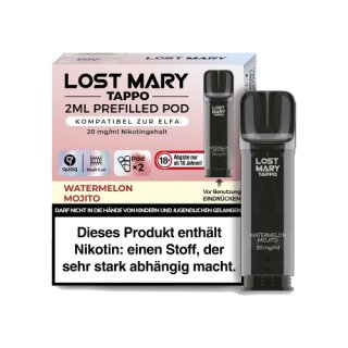 LOST MARY Tappo Pod Watermelon Mojito 20mg/ml 2er