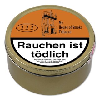 My HOUSE OF SMOKE Tobacco No 111