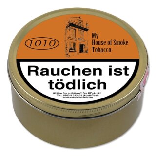 My HOUSE OF SMOKE Tobacco No 1010