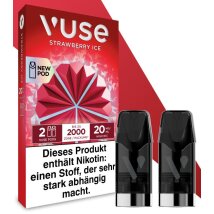 VUSE Pod Strawberry Ice 20mg 2er