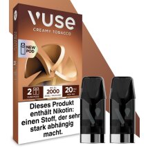 VUSE Pod Creamy Tobacco 20mg 2er