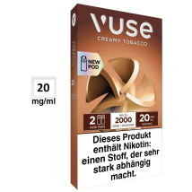 VUSE Pod Creamy Tobacco 20mg 2er