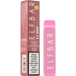 Elfbar E-Shisha NC600 Raspberry Yoghurt 20mg/ml