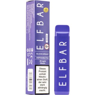 Elfbar E-Shisha NC600 Blackcurrant 20mg/ml