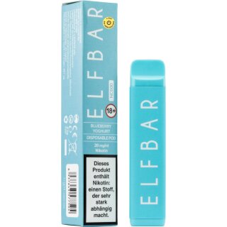 Elfbar E-Shisha NC600 Blueberry Yoghurt 20mg/ml