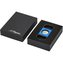 ST.DUPONT Cigarrenabschneider Fluo blau 21mm