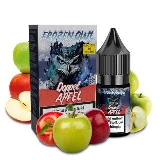 FROZEN OWL Liquid Doppelapfel 10ml 10mg/ml