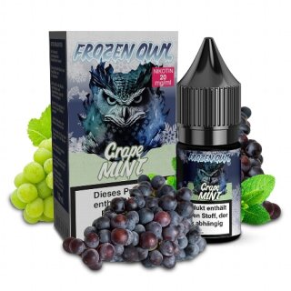 FROZEN OWL Liquid Grape Mint 10ml 20mg/ml