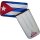 Cigarrenetui Cuba Flag Lederoptik 3er