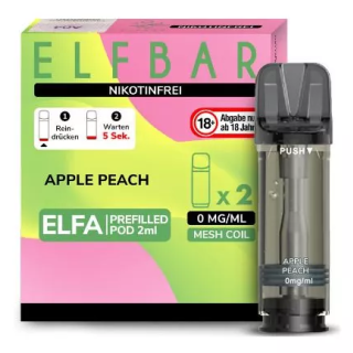 ELFBAR Elfa Liquidpod Apple Peach 0mg/ml 2er