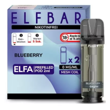 ELFBAR Elfa Liquidpod Blueberry 0mg/ml 2er