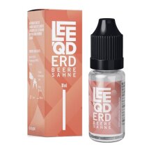 LEEQD E-Liquid Crazy Erdbeere Sahne 0mg/ml 10ml