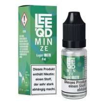 E-Liquid LEEQD  Fresh Minze 6mg 50 PG / 50 VG