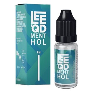 LEEQD E-Liquid Menthol 0mg/ml 10ml