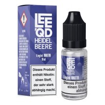 E-Liquid LEEQD Fruit Heidelbeere 6mg 50 PG / 50 VG