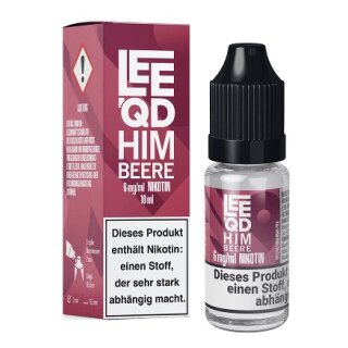 LEEQD E-Liquid Himbeere 6mg/ml 10ml