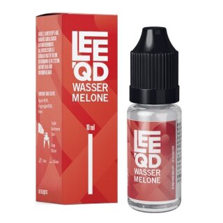 LEEQD E-Liquid Wassermelone 0mg/ml 10ml