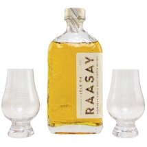 Isle of Raasay Lightly Peated R-02.1 mit 2 Gläsern 0,7l